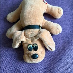 Vintage 1985 Tonka Pound Puppies Brown Newborn Puppy Dog 8" Plush. Preowned